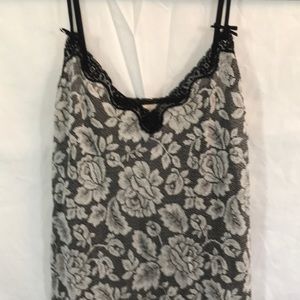 Cacique lingerie black lace detail sz M